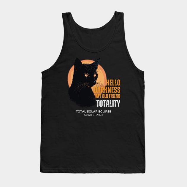 HELLO DARKNESS MY OLD FRIEND 2024 ECLIPSE Tank Top by Lolane